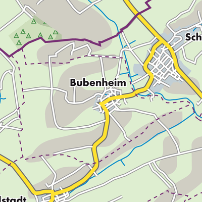 Übersichtsplan Bubenheim
