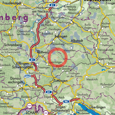 Landkarte Bubsheim