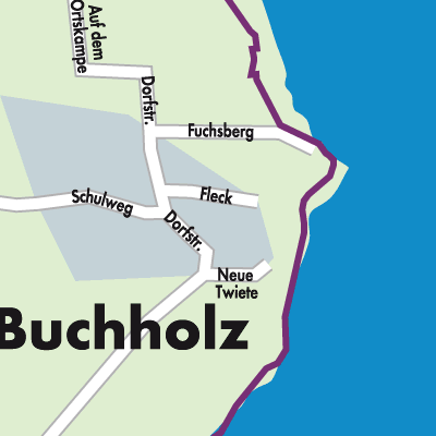 Stadtplan Buchholz