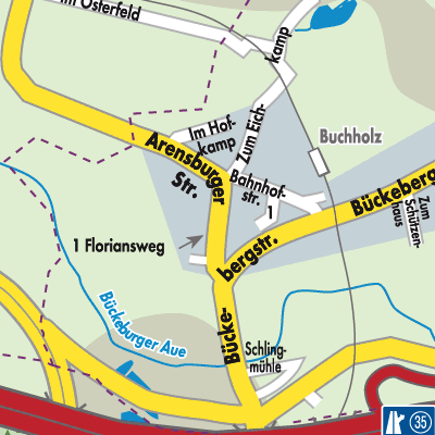 Stadtplan Buchholz