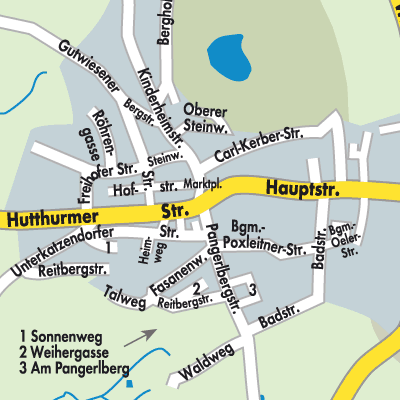 Stadtplan Büchlberg