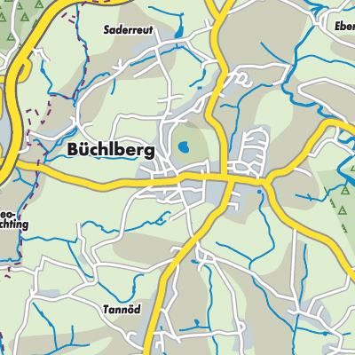 Übersichtsplan Büchlberg