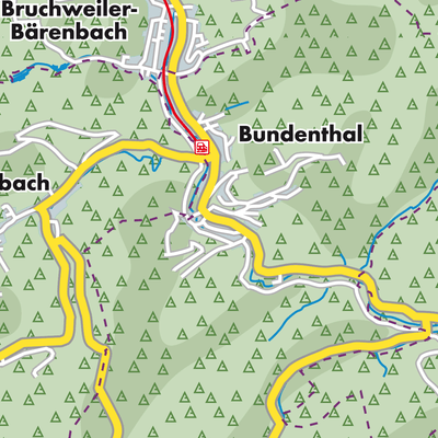 Übersichtsplan Bundenthal