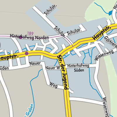 Stadtplan Burkau - Porchow