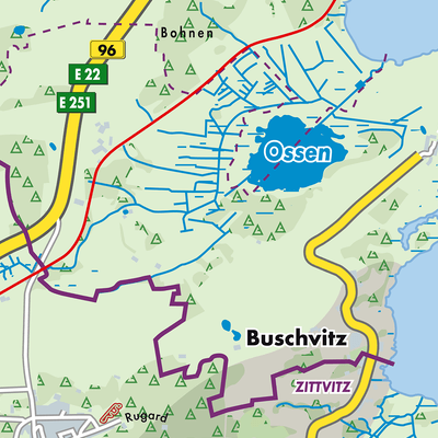 Übersichtsplan Buschvitz