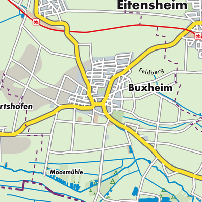 Übersichtsplan Buxheim