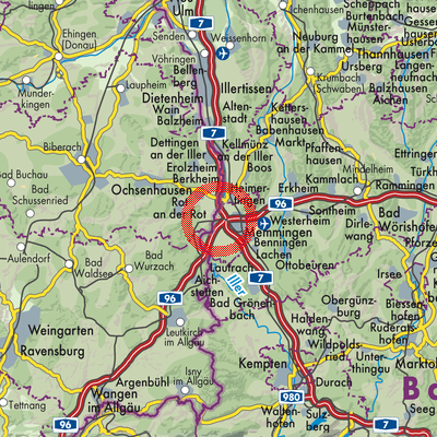 Landkarte Buxheim