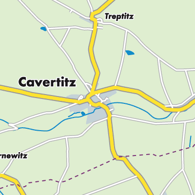 Übersichtsplan Cavertitz
