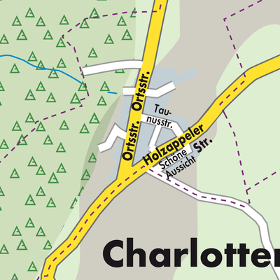 Stadtplan Charlottenberg