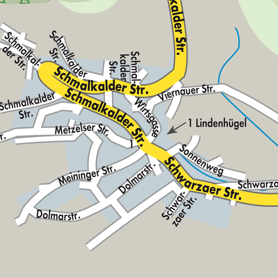 Stadtplan Christes