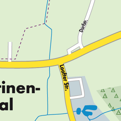 Stadtplan Christinenthal
