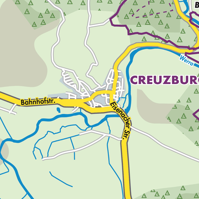 Übersichtsplan Amt Creuzburg