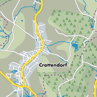 Übersichtsplan Crottendorf