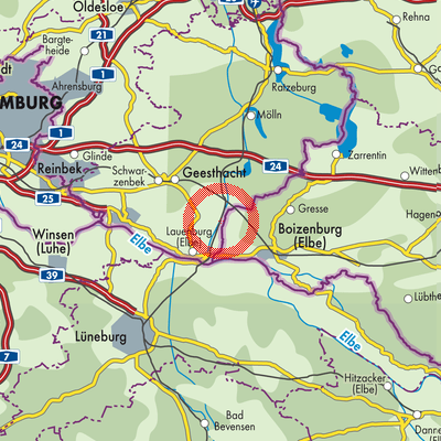 Landkarte Dalldorf