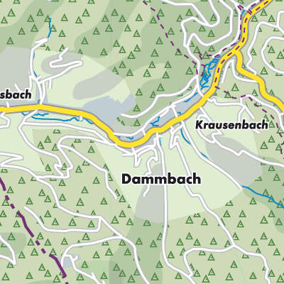 Übersichtsplan Dammbach