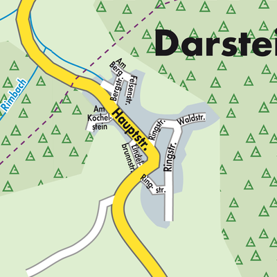 Stadtplan Darstein