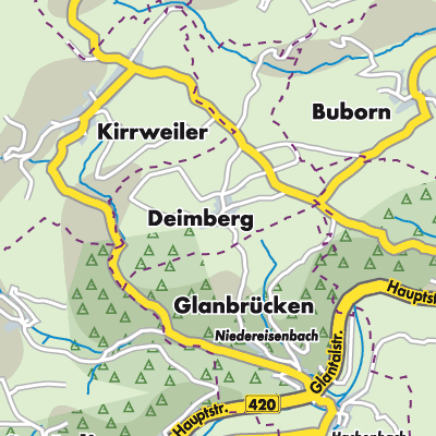 Übersichtsplan Deimberg