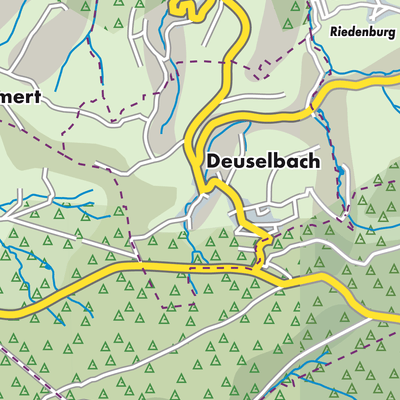 Übersichtsplan Deuselbach