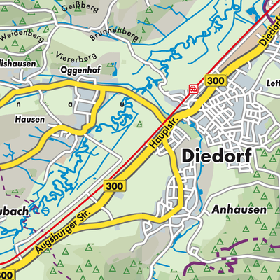 Übersichtsplan Diedorf