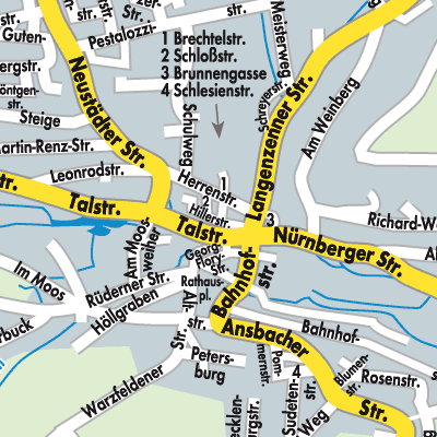Stadtplan Dietenhofen