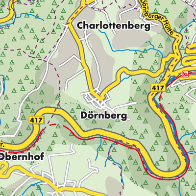 Übersichtsplan Dörnberg