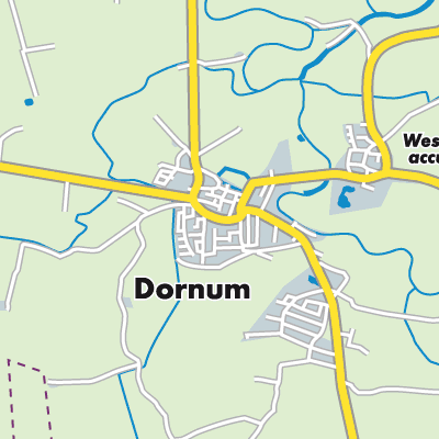 Übersichtsplan Dornum