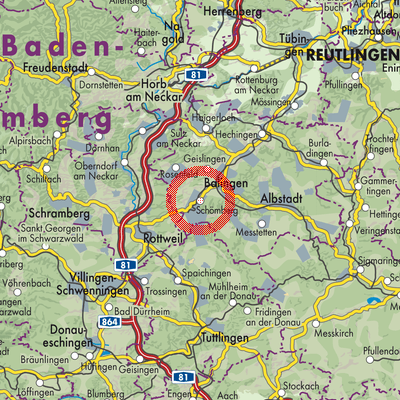 Landkarte Dotternhausen