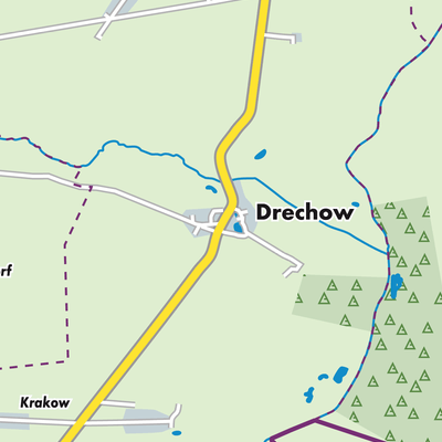 Übersichtsplan Drechow