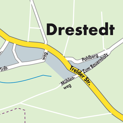 Stadtplan Drestedt