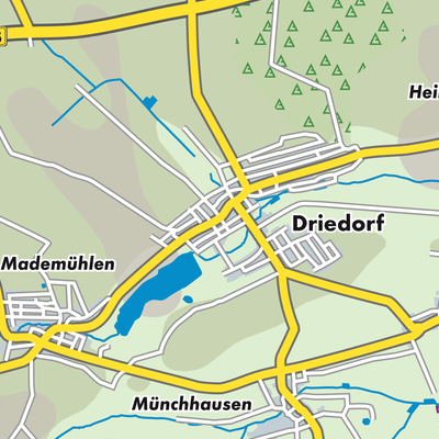 Übersichtsplan Driedorf