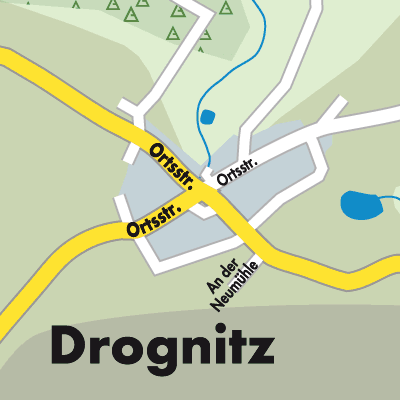Stadtplan Drognitz