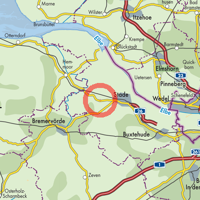 Landkarte Düdenbüttel