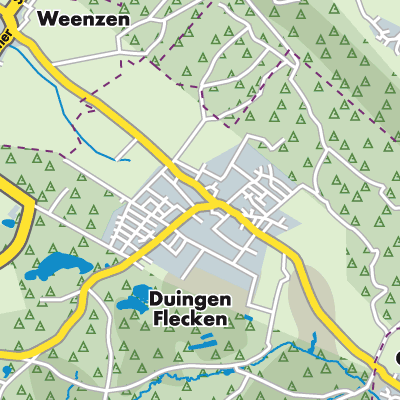 Übersichtsplan Duingen