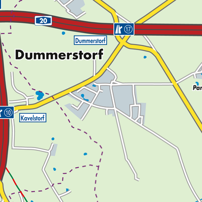 Übersichtsplan Dummerstorf