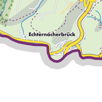Übersichtsplan Echternacherbrück