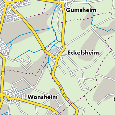Übersichtsplan Eckelsheim