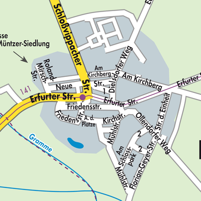 Stadtplan Eckstedt