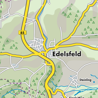 Übersichtsplan Edelsfeld
