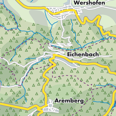Übersichtsplan Eichenbach