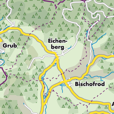 Übersichtsplan Eichenberg