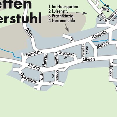 Stadtplan Eichstetten