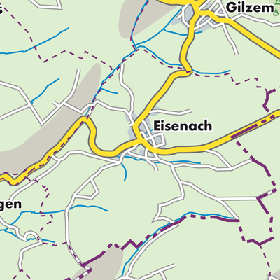 Übersichtsplan Eisenach