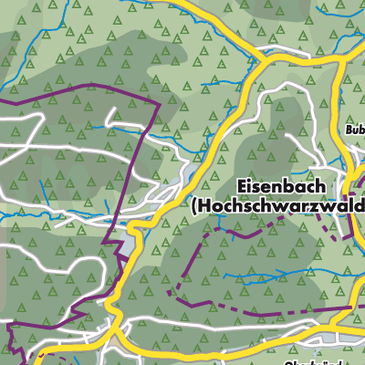 Übersichtsplan Eisenbach