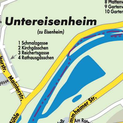 Stadtplan Eisenheim