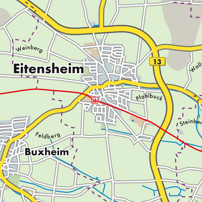 Übersichtsplan Eitensheim