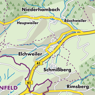 Übersichtsplan Elchweiler