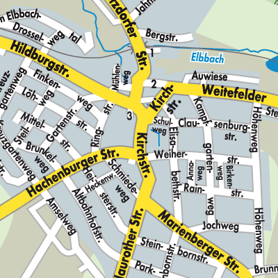 Stadtplan Elkenroth