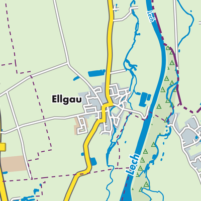 Übersichtsplan Ellgau