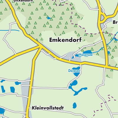 Übersichtsplan Emkendorf