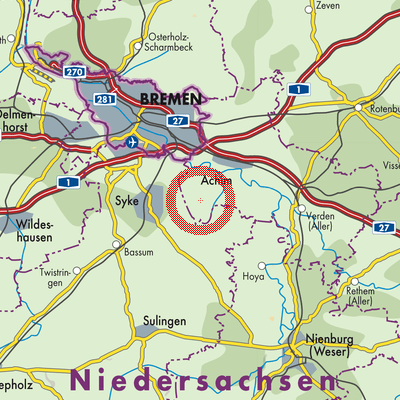 Landkarte Emtinghausen